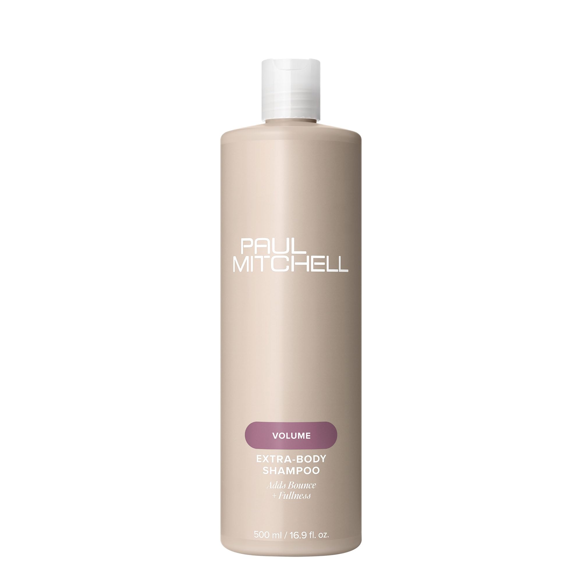 Paul Mitchell Champú Extra-Cuerpo: botella-frente para mayor volumen