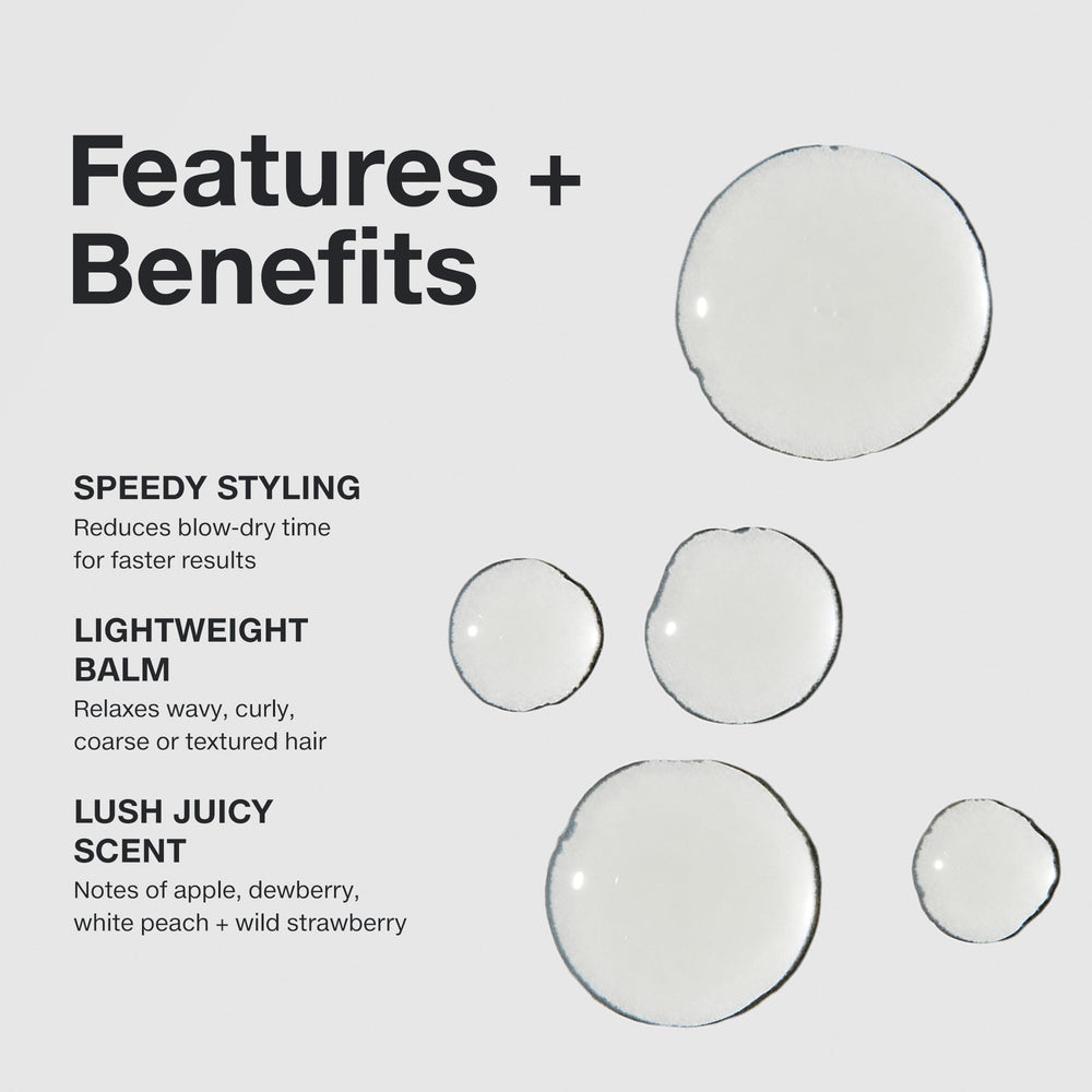 Paul Mitchell Super Skinny Relaxing Balm, textura del cabello: más manejable y brillante.