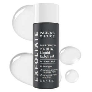 Paula's Choice Skin Perfecting 2% BHA en botella para exfoliar suavemente poros