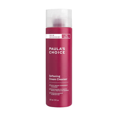 Paula's Choice Skin Recovery Cream Cleanser, textura cremosa, limpieza suave para piel seca.