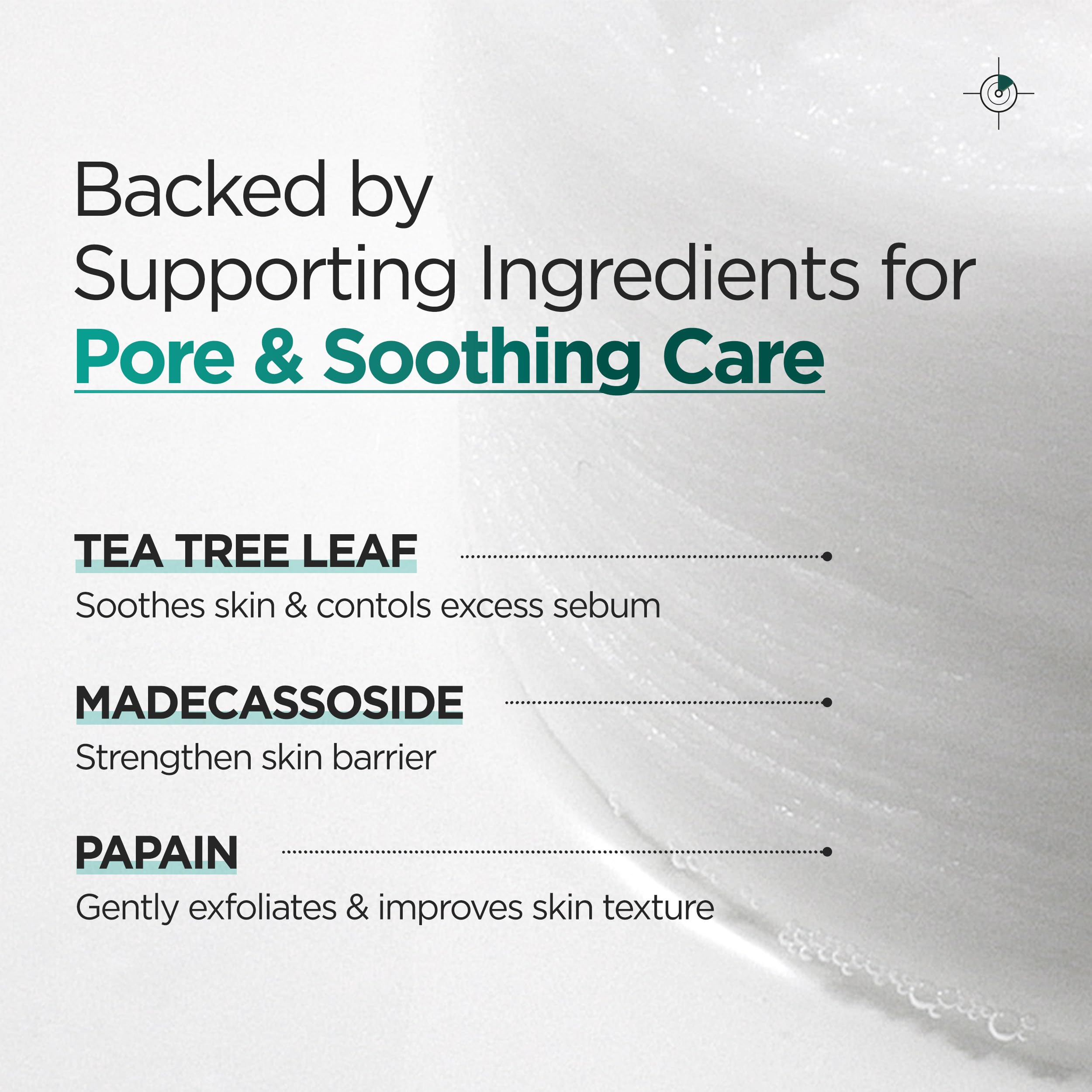 Discos tónicos de P.CALM para limpiar poros y controlar el sebo.
