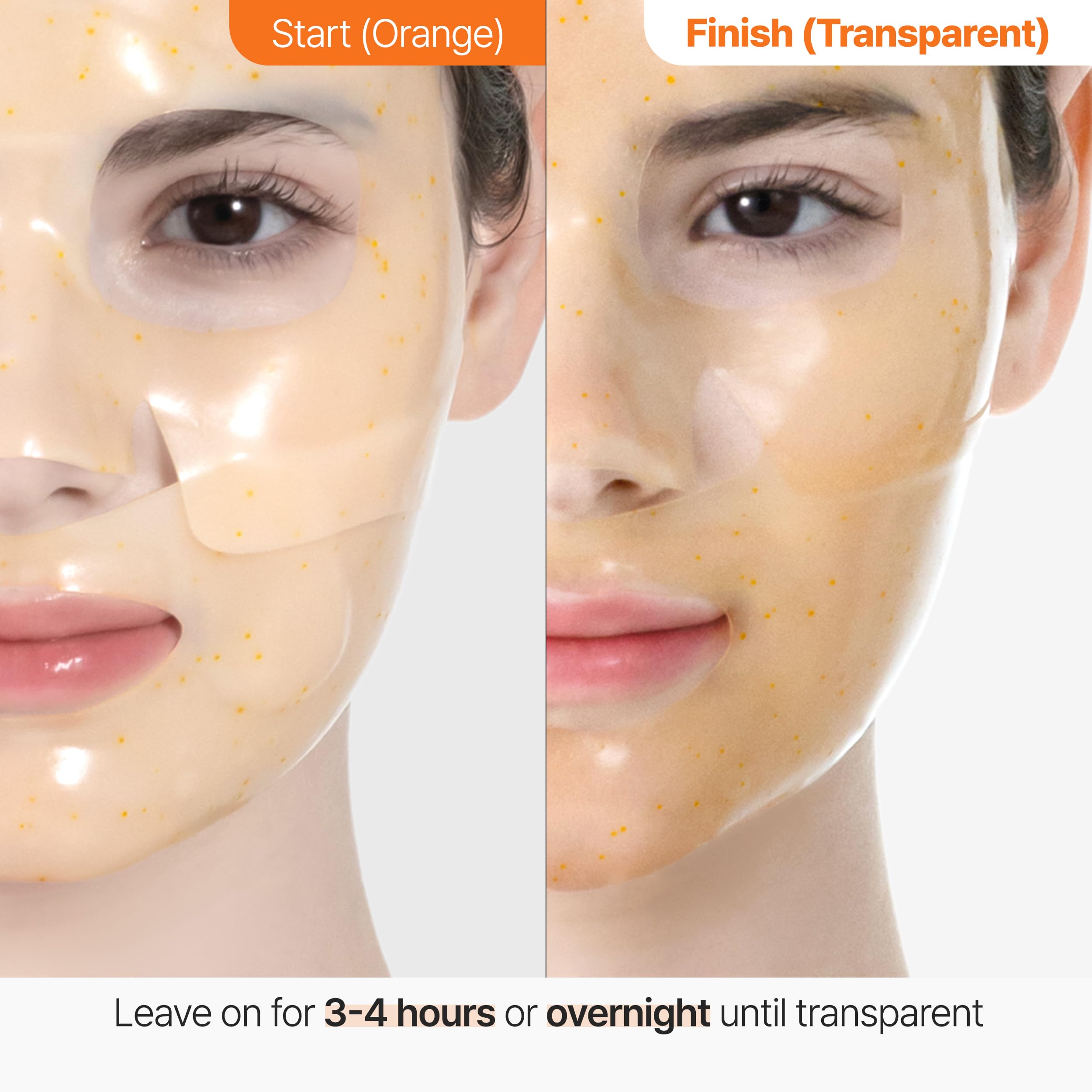 P.CALM Mascarilla hidrogel, textura ligera para piel sensible por la noche.