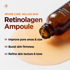 P.CALM Retinolagen ampolla, textura suave de suero que refina la piel.