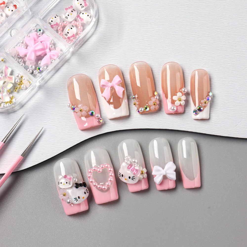 PDFADSK charms para uñas: accesorios para arte de uñas y manualidades.