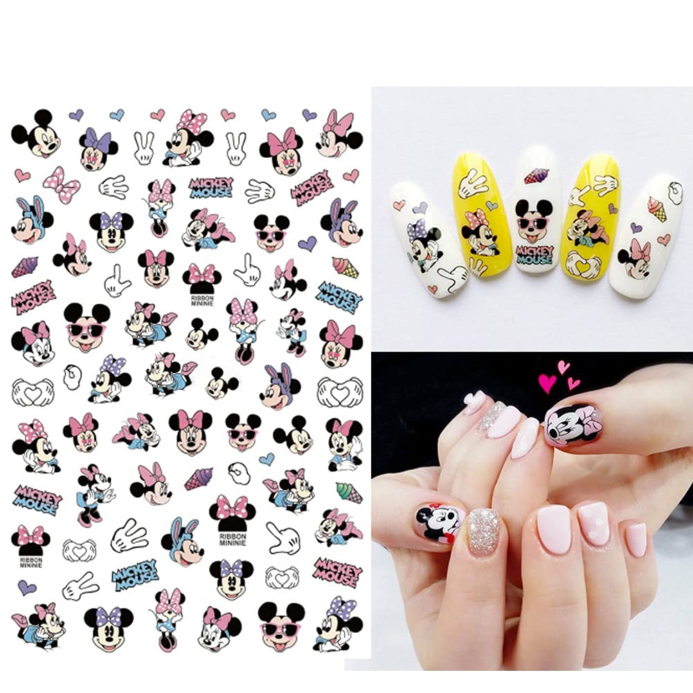 PDFADSK pegatinas para uñas para salón y casa, uso sencillo.