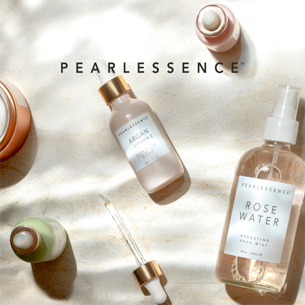 Pearlessence aceite rosa mosqueta frasco-envase: ideal para uso diario sin grasa.