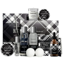 PEARLWORLD 12piezas-regalo-spa-hombre, ideal para autocuidado y regalo especial.