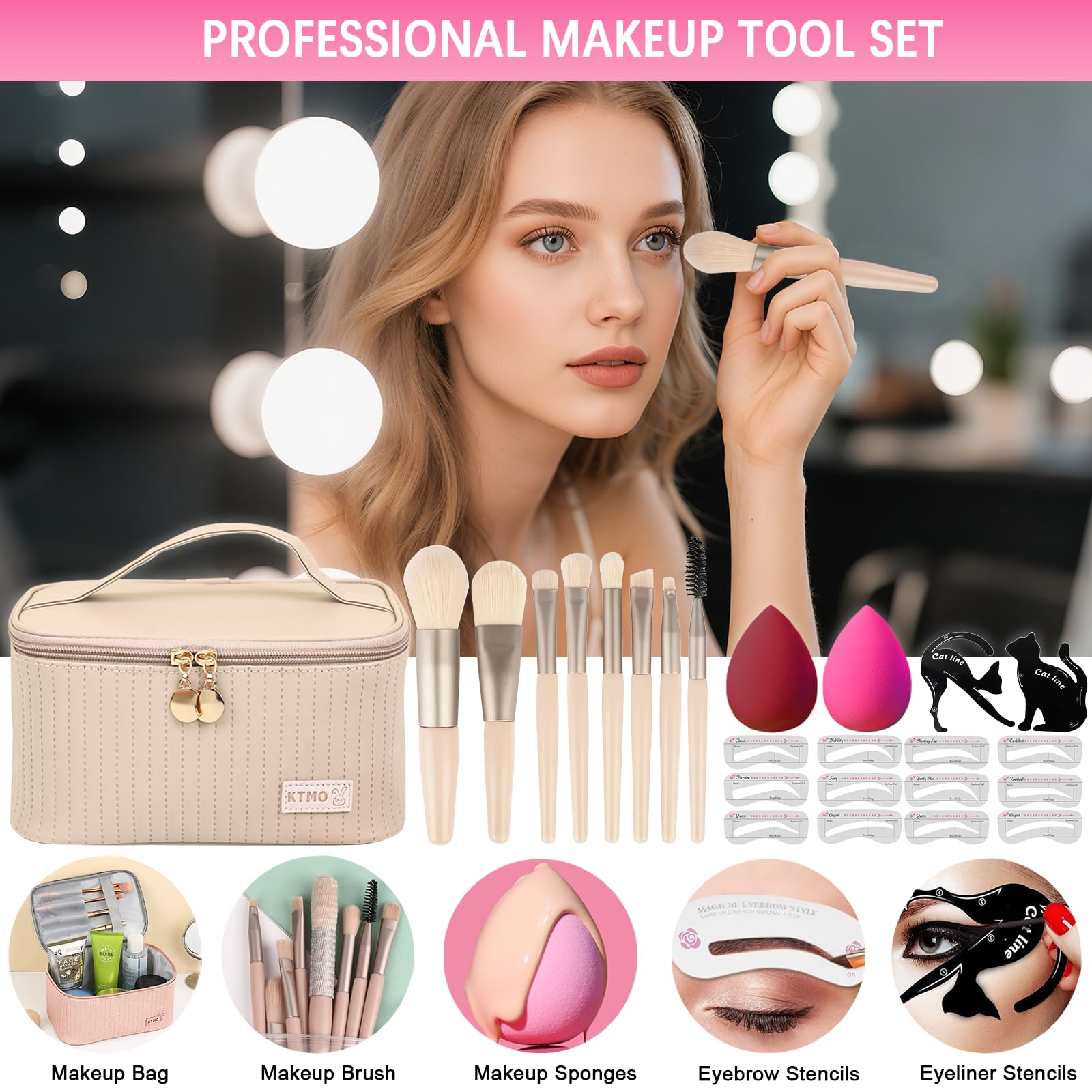 Peenice labiales, barras de color duradero para labios definidos.