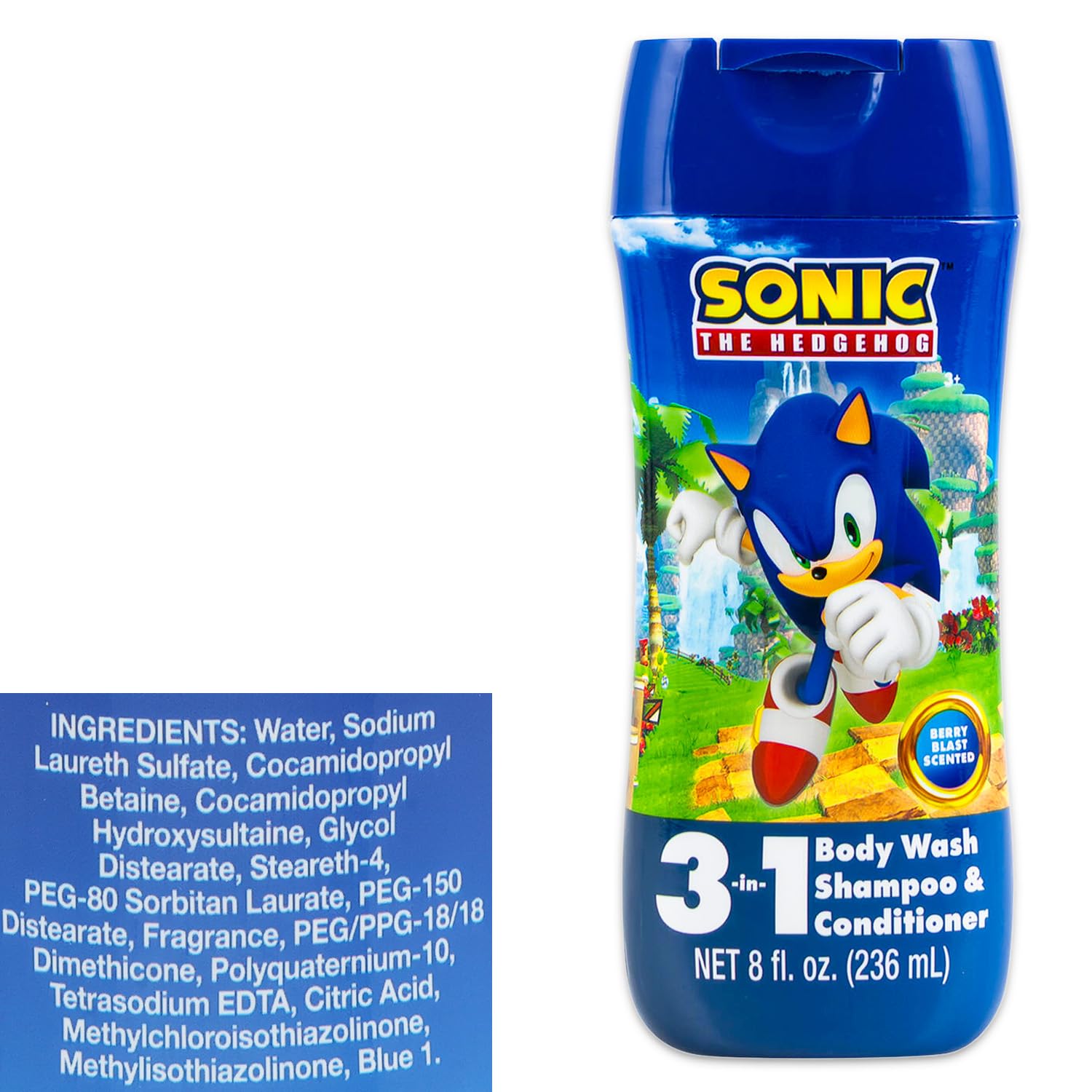 Pegatinas de Sonic The Hedgehog para niños, para decorar la hora del baño.