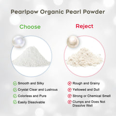 Peralpow mascarilla nocturna con polvo de perla para renovación suave