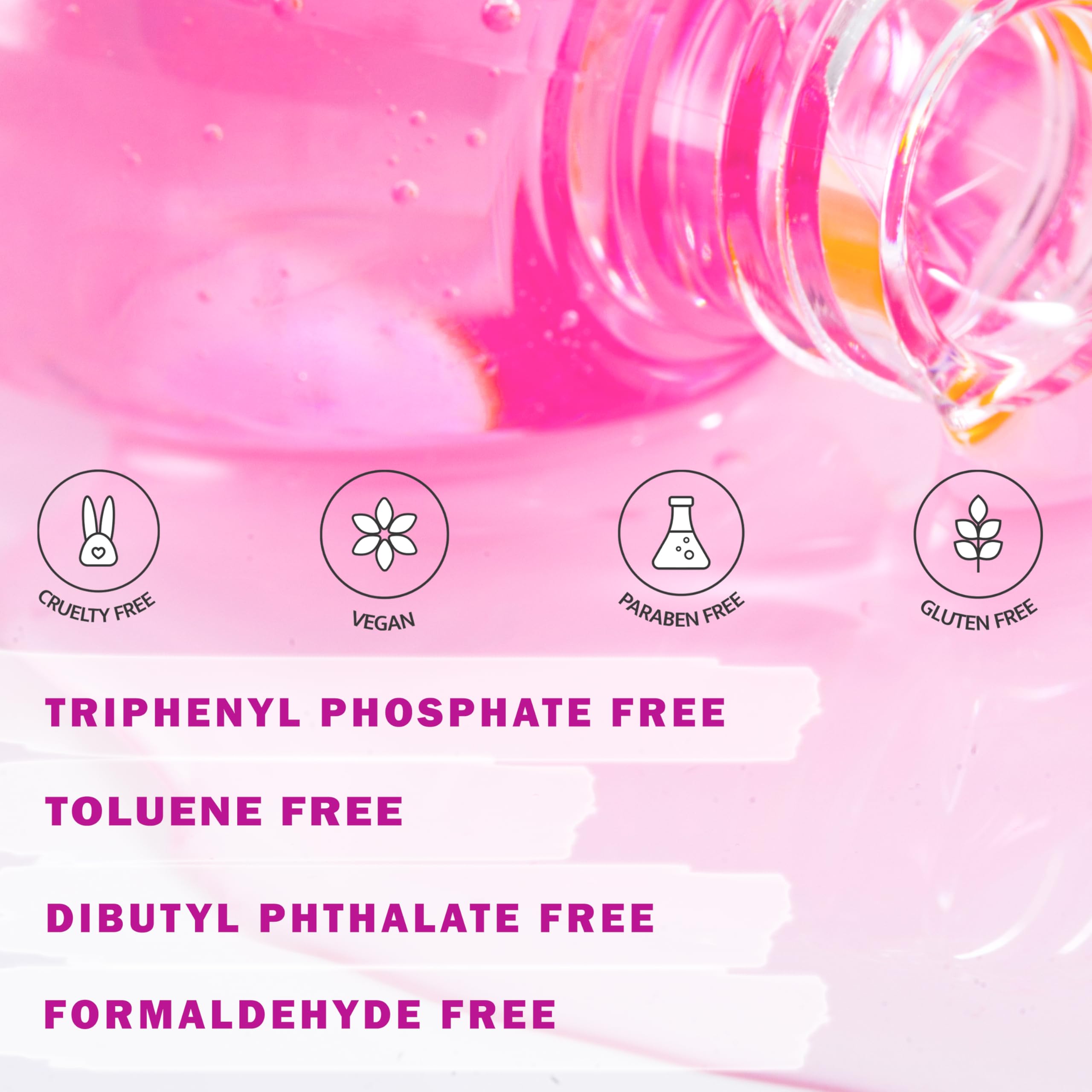 Endurecedor transparente de Perfect Formula, protege uñas de astillas.