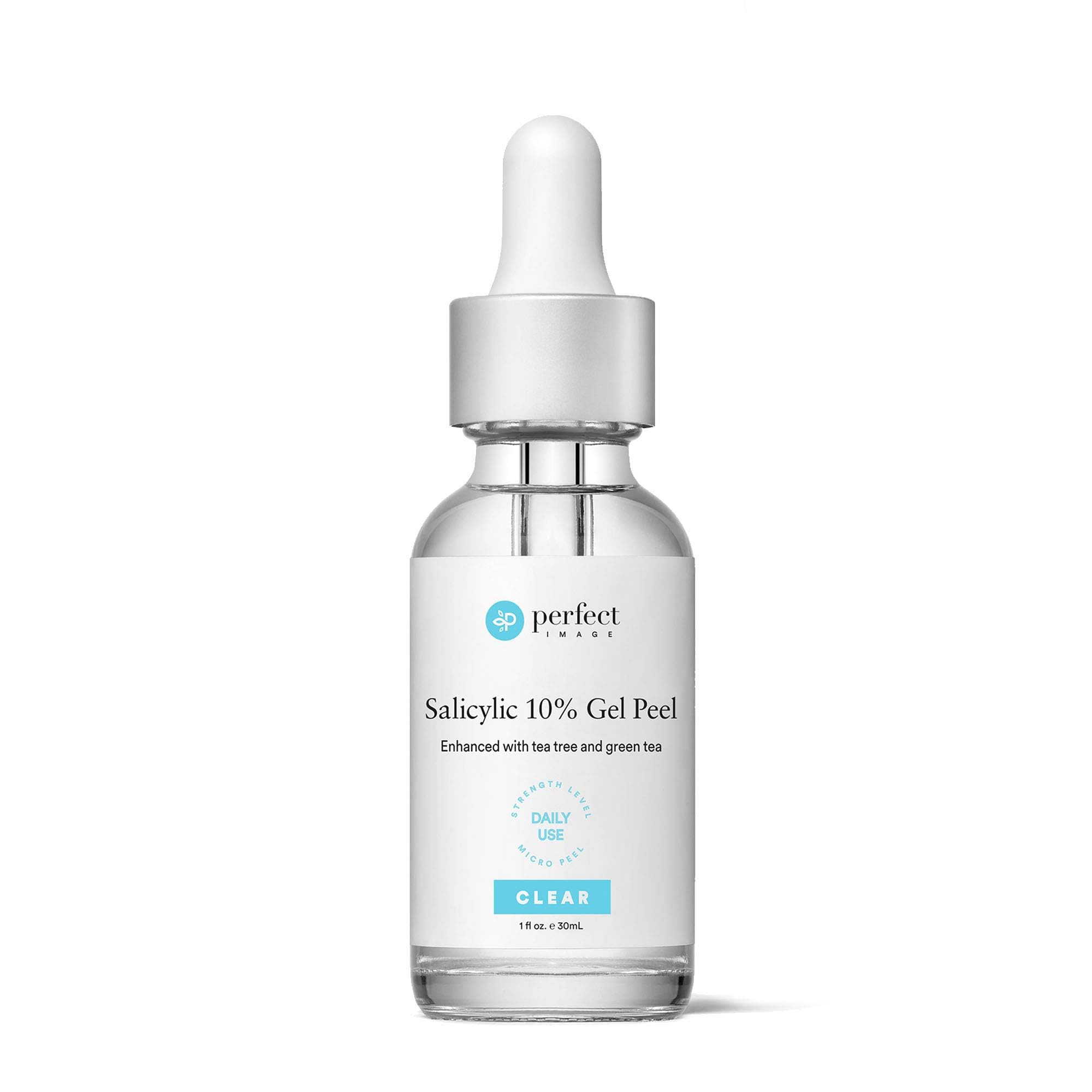 Perfect Image exfoliante gel salicílico 10% para poros limpios y brotes.
