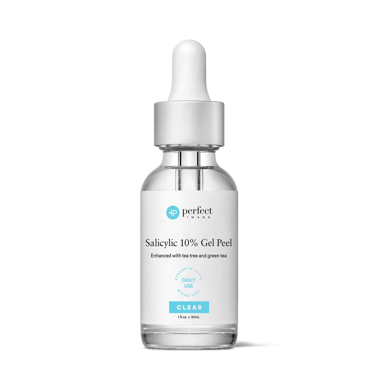 Perfect Image exfoliante gel salicílico 10% para poros limpios y brotes.