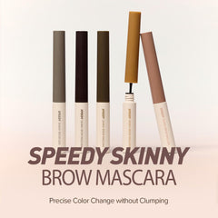 Peripera Speedy Skinny Brow Mascara, definición natural para un look suave