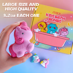 Perjoy bombas de baño para niños, variedad de fragancias para sorprender a tus hijos