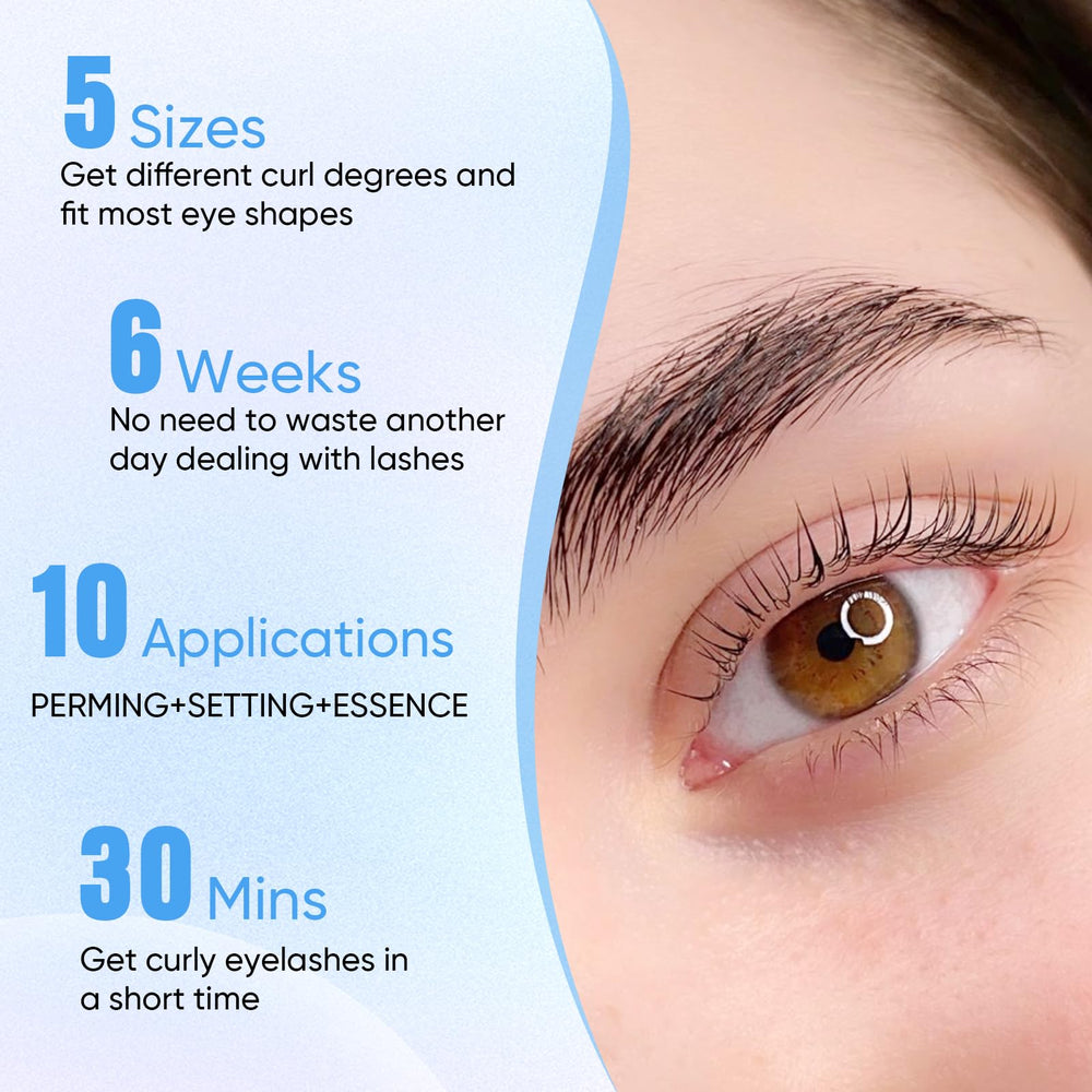 PERMANIA Lash Lift Kit: aplicadores para una aplicación precisa y limpia.