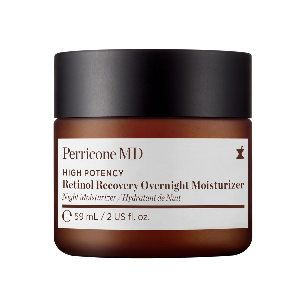 Perricone MD frasco crema retinol nocturna, hidratación profunda