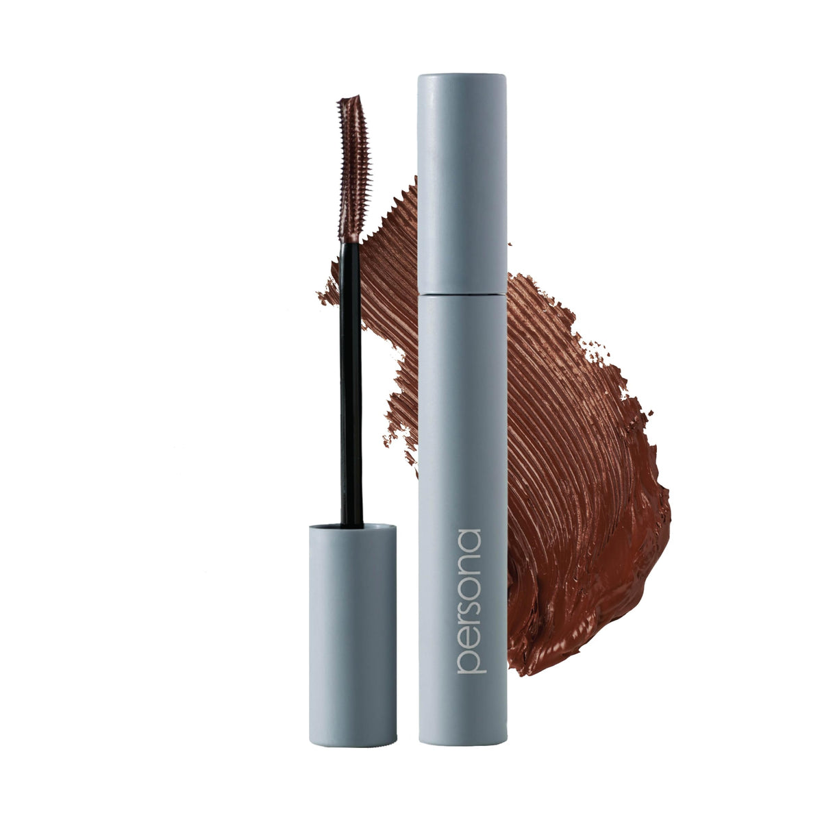 PERSONA Mascara Tubing Marrón, volumen para pestañas definidas.