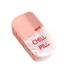 Pinza Chill Pill de PERSONFUN, acetato con brillo natural para peinados elegantes