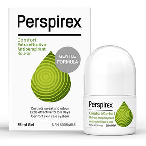 Perspirex Comfort: botella-roll-on para protección duradera contra sudor y olor