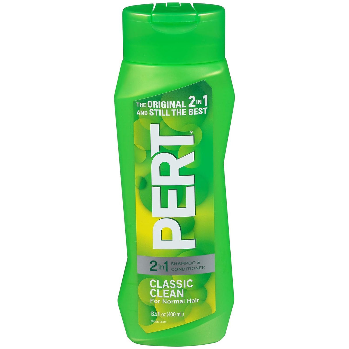 Pert Plus dos en uno champú y acondicionador para cabello normal, uso diario.