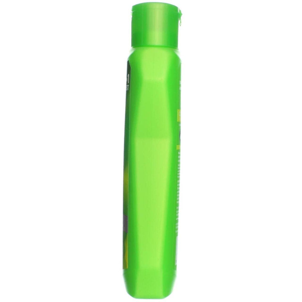 Pert Plus limpieza sin residuos, enjuague completo para cabello limpio.