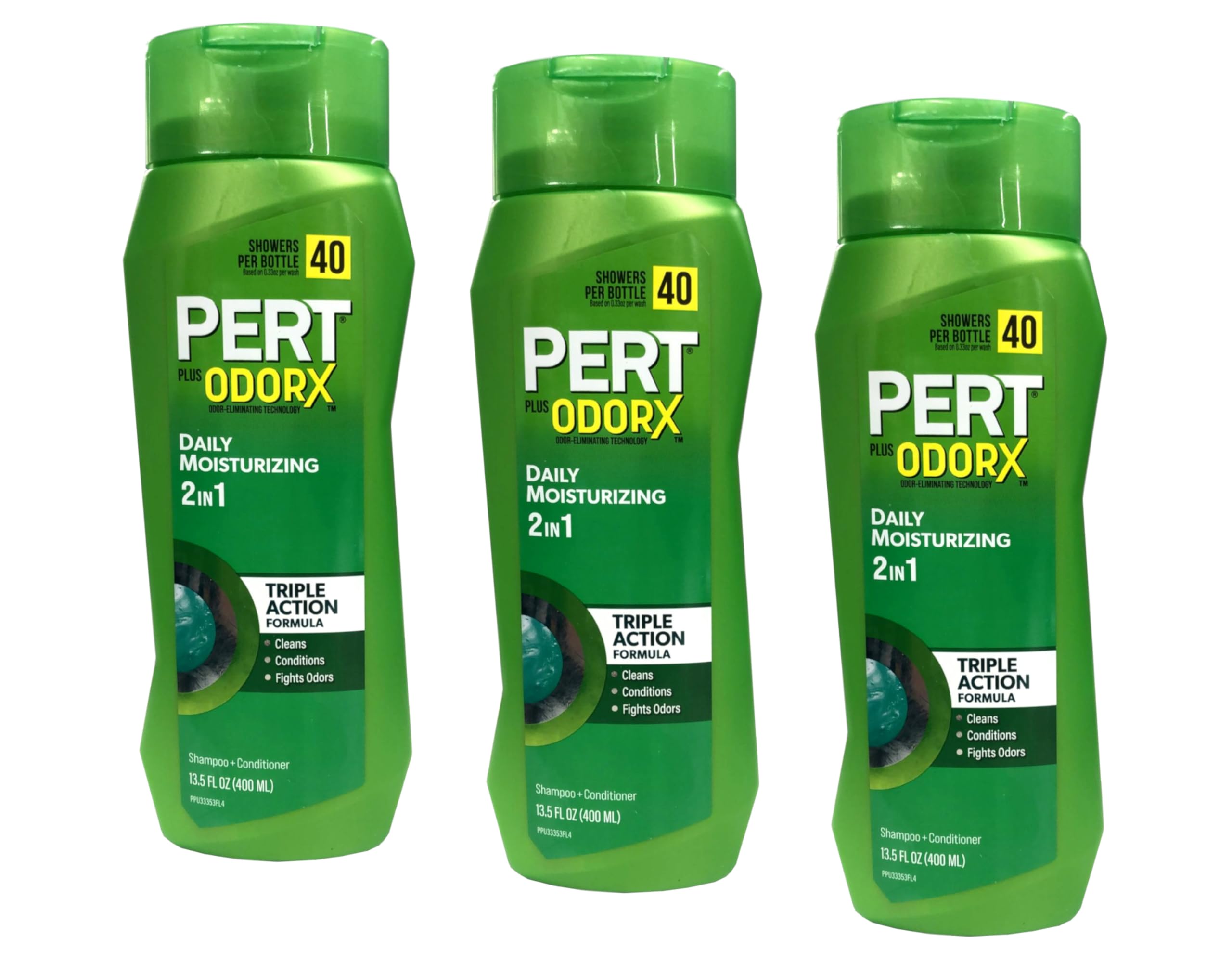 Pert Plus pack de tres: conveniente para el baño.