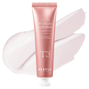 PESTLO Baby Collagen Glow Mask: embalaje elegante ideal para regalo y presentación del producto