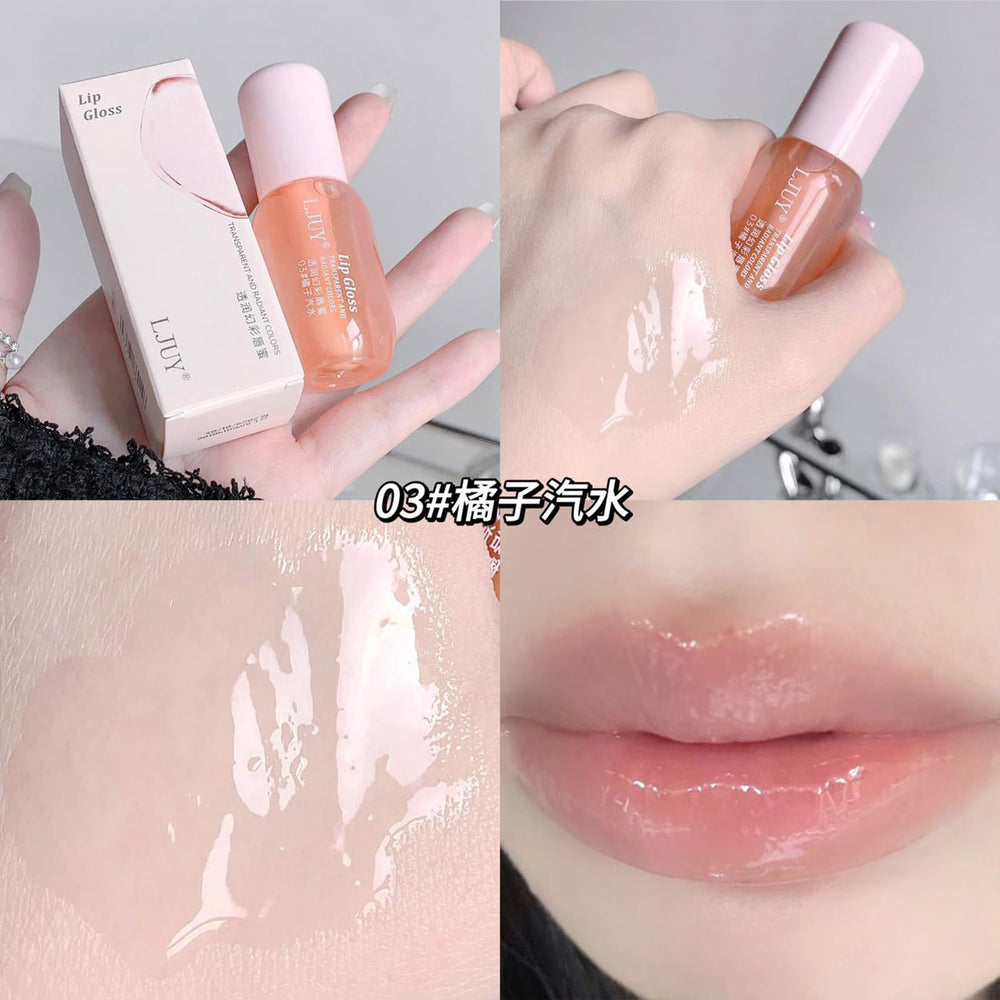 Brillo duradero con hidratación de 12 horas para labios nutridos.