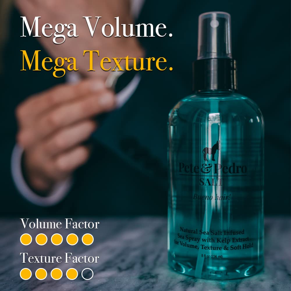 Pete & Pedro creates volume and texture in hair