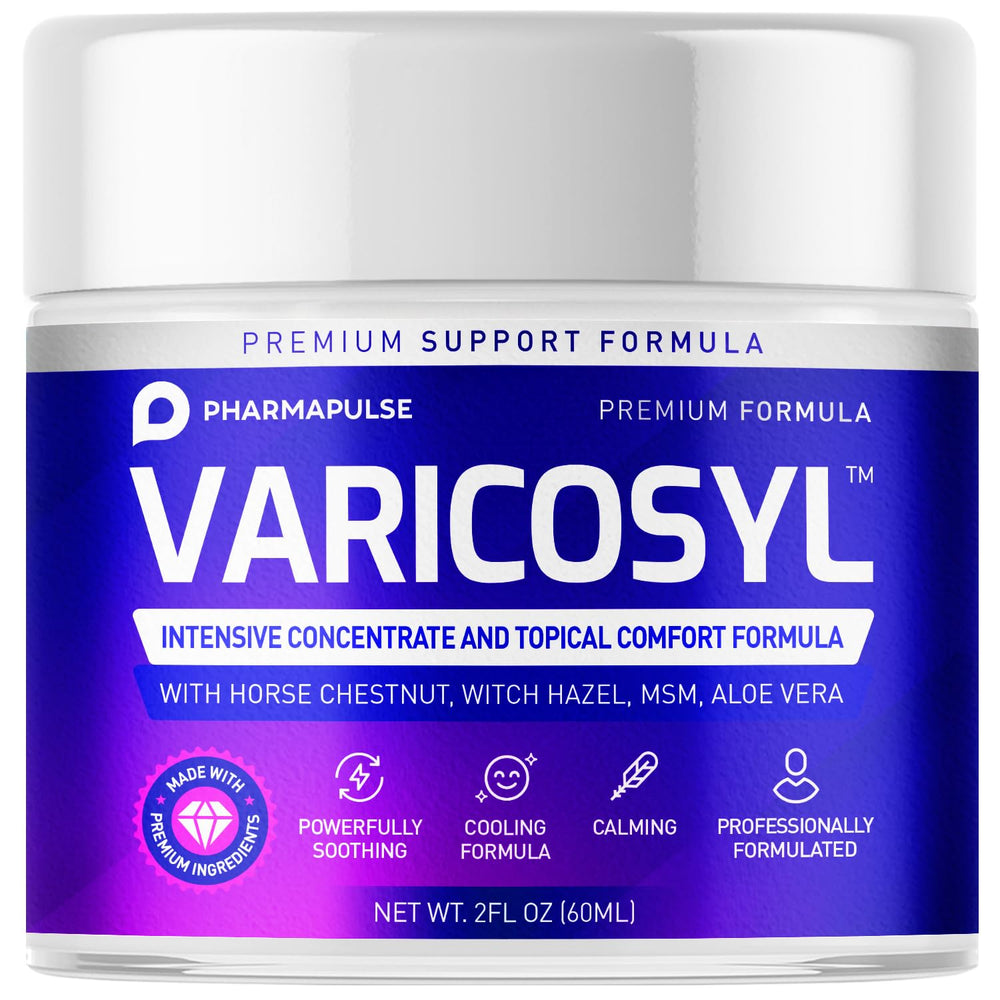 Pharmapulse Varicosyl Crema Piernas Tubo: alivio refrescante y absorción rápida.