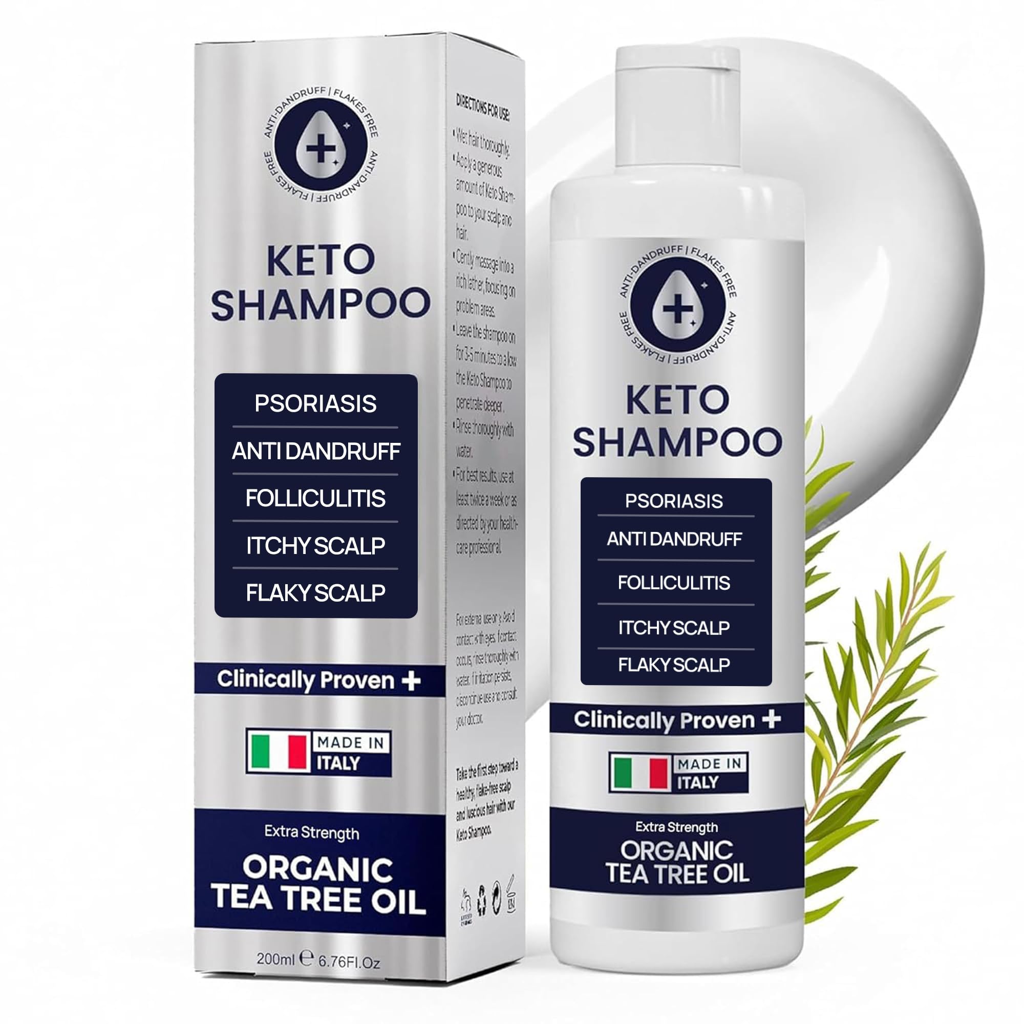 Pharmlitalia Psoriasis Shampoo: botella para uso diario y alivio suave.