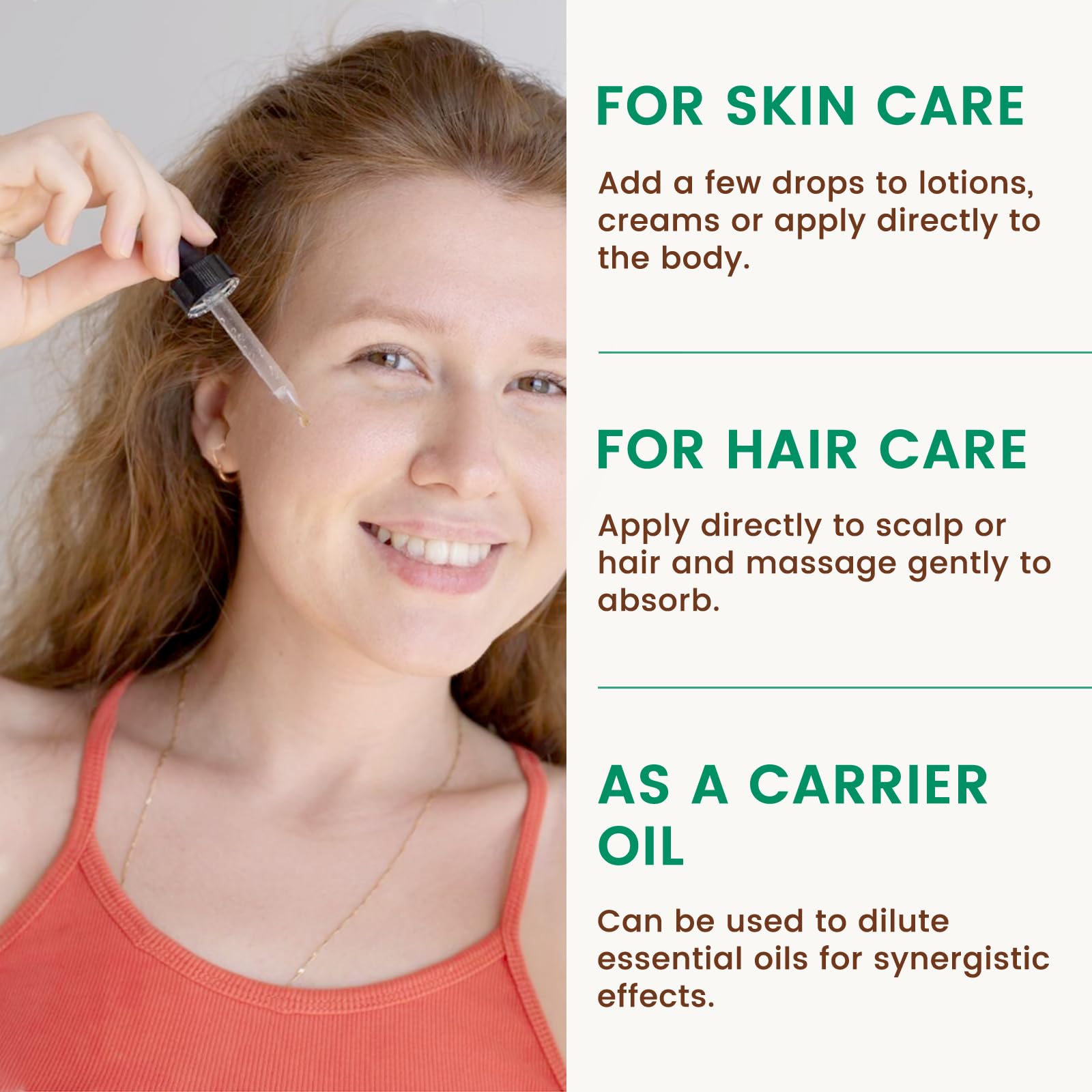 PHATOIL Cuidado capilar con Jojoba, aporta brillo suave y nutrición.