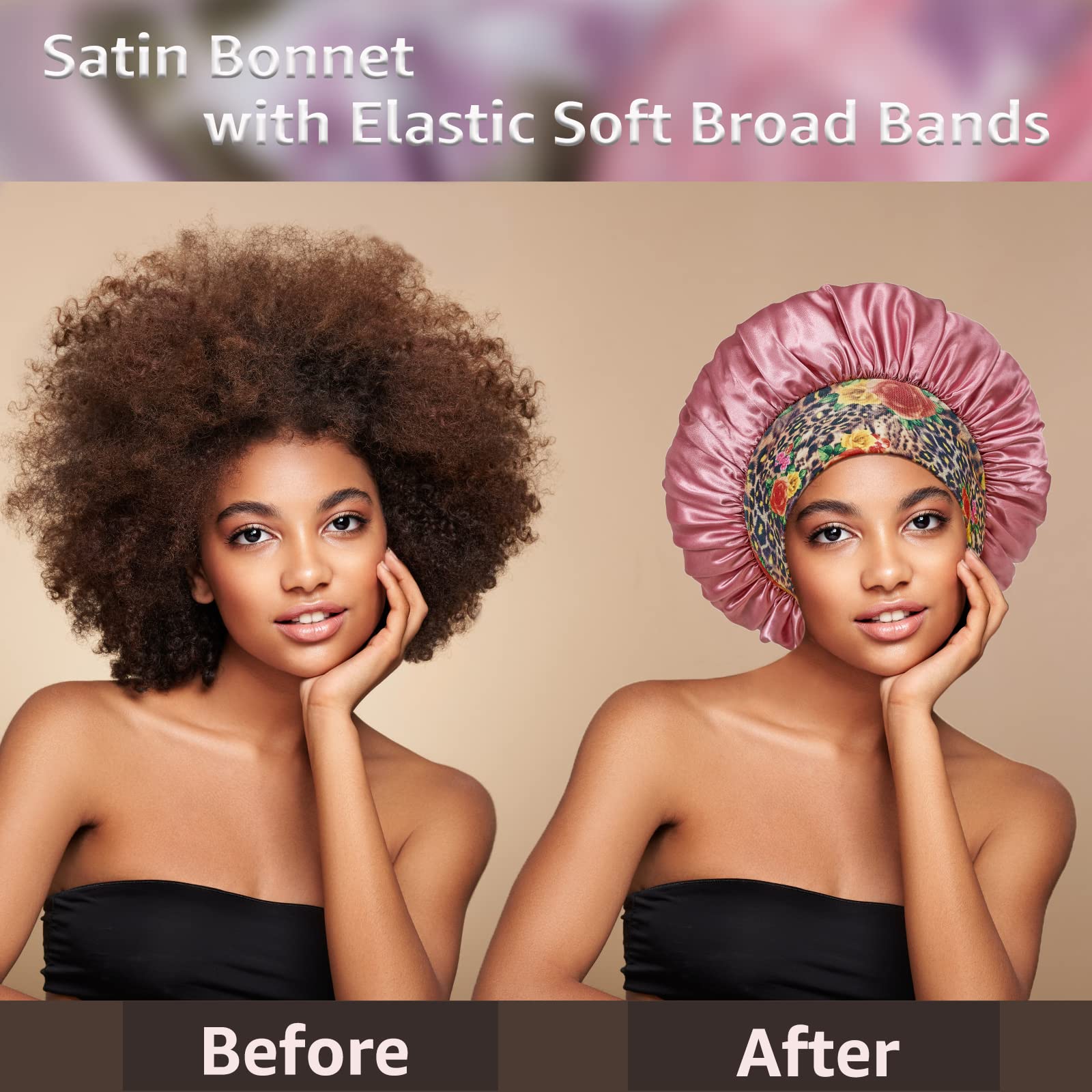 PHILIGHTS bonete satén textura seda: sensación lujosa y cabello protegido