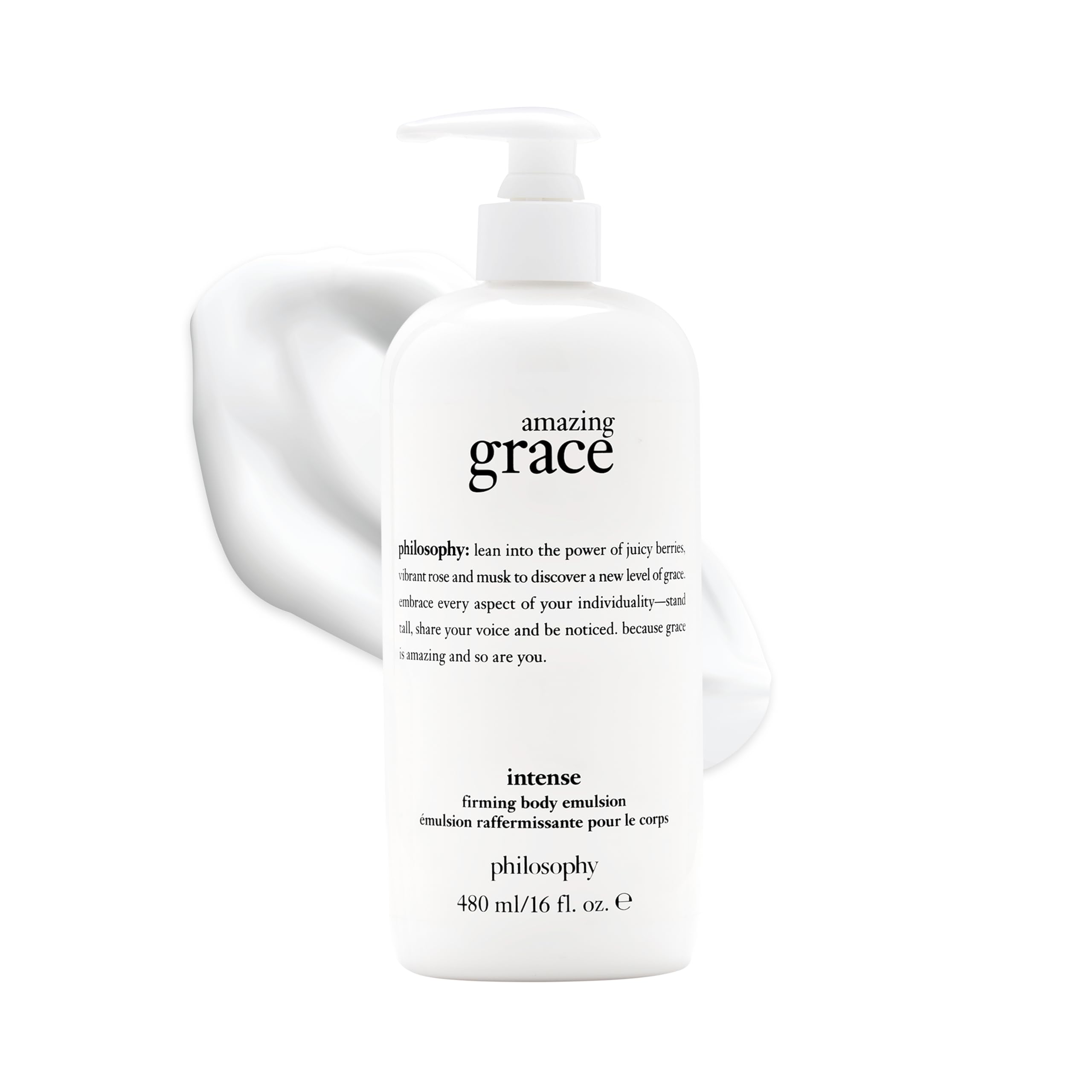 Envase de philosophy Amazing Grace Intense Emulsion para hidratación diaria