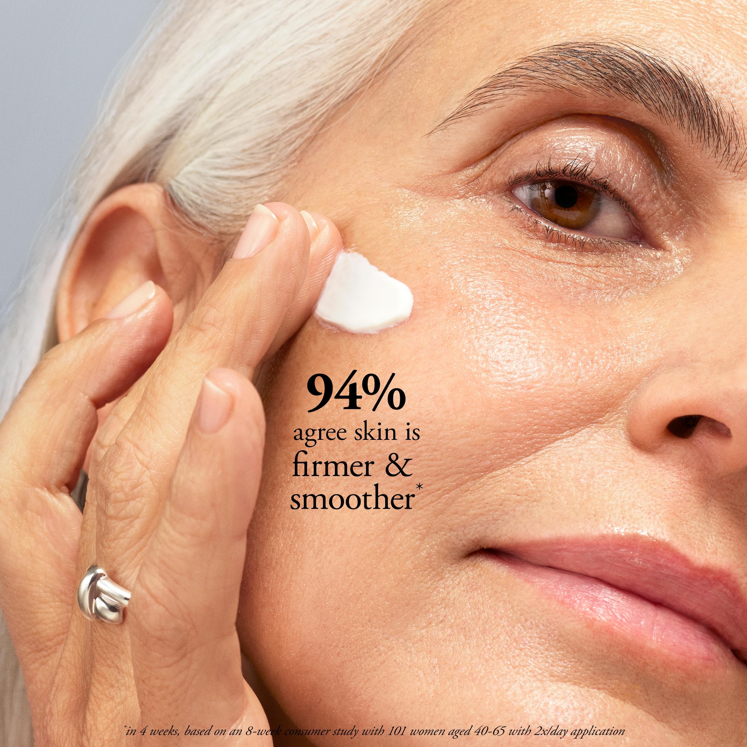 Crema philosophy rostro y cuello deja brillo radiante en la piel.
