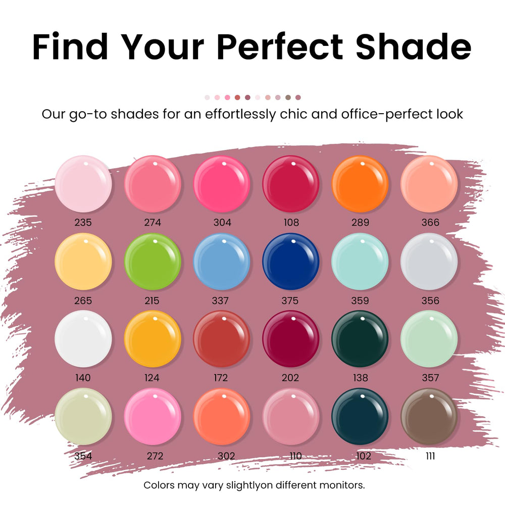 Phoenixy 24 colores de gel para crear looks versátiles