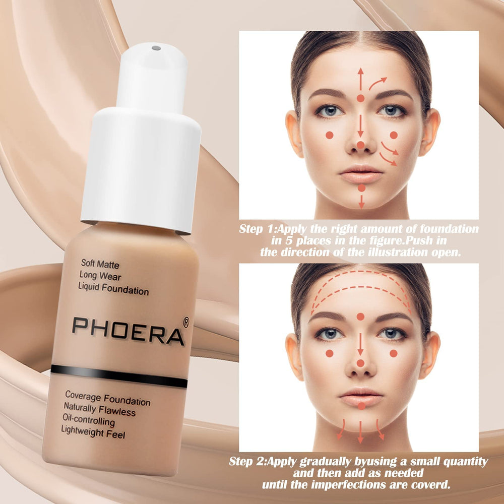 Phoera Foundation, fórmula ligera que no pesará en la piel.
