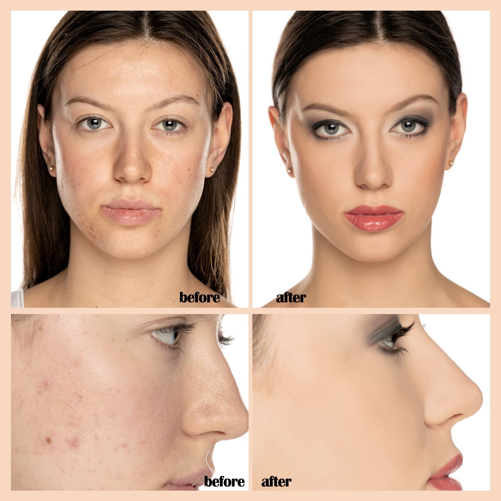 Phoera Foundation, textura suave y cobertura total para un aspecto uniforme.