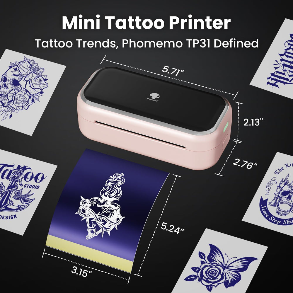 Phomemo TP31 diseño-ligero-portatil para usar en cualquier lugar
