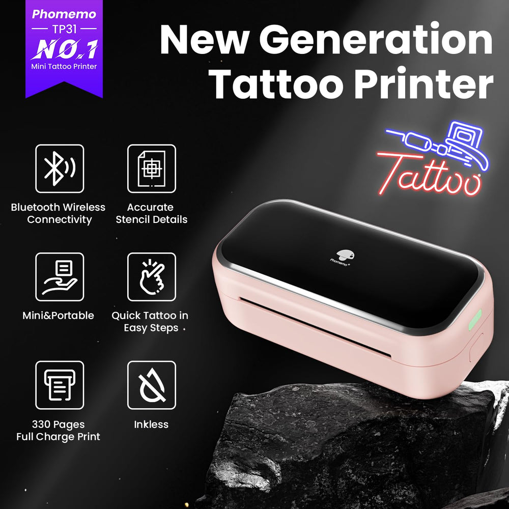Phomemo TP31 transferencia-precisa para diseños nítidos