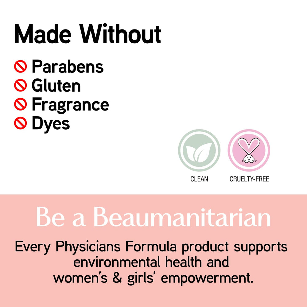 Physicians Formula Bronze Booster cuidado de la piel hipoalergénico y suave.