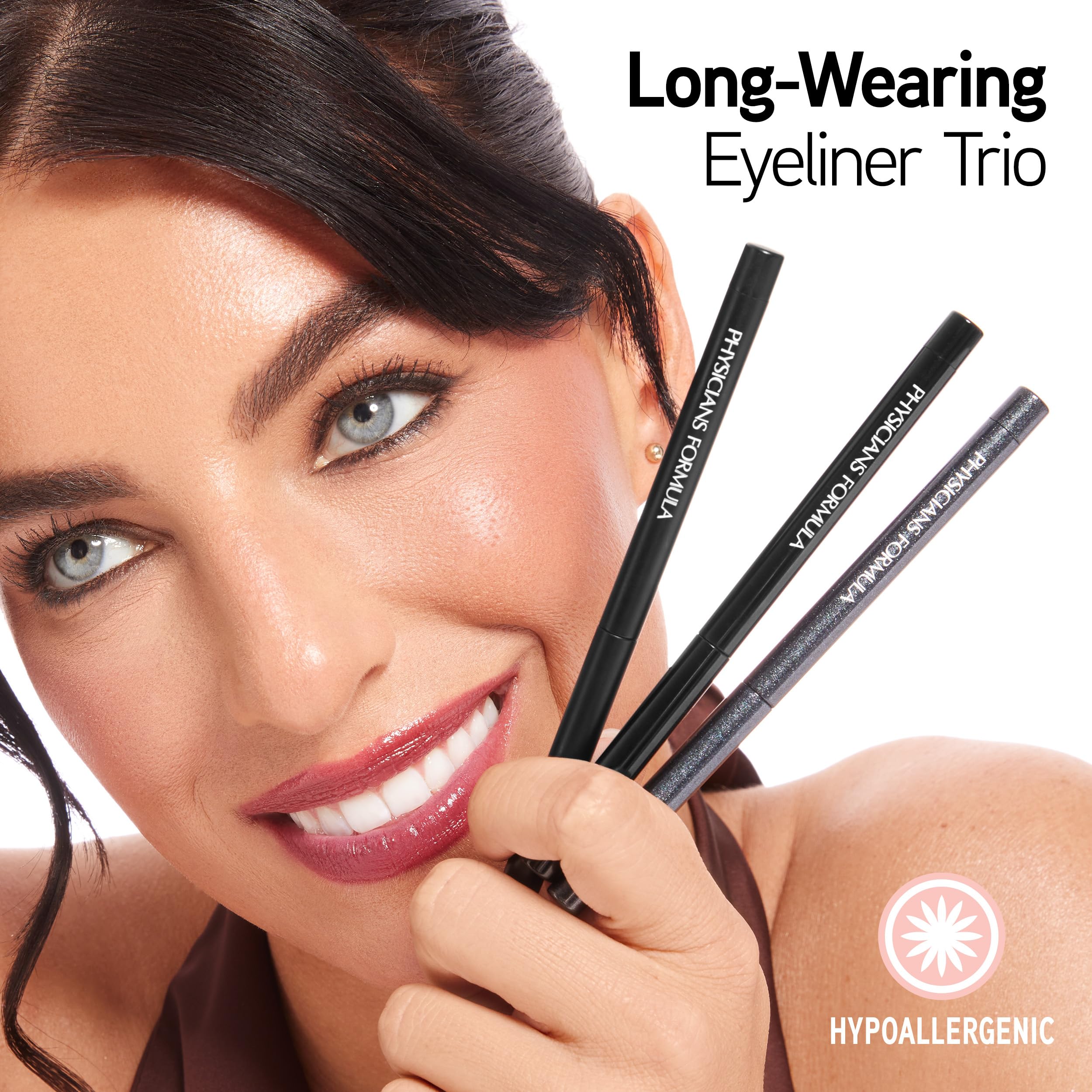 Physicians Formula Eye Booster Gel delineador, acabado Mate para delineados intensos.