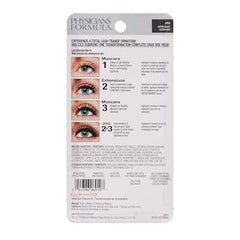 Aplicación del cepillo Eye Booster para extender pestañas en 2 minutos.