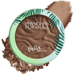Physicians Formula Murumuru Bronzer con brillo dorado para tono cálido.