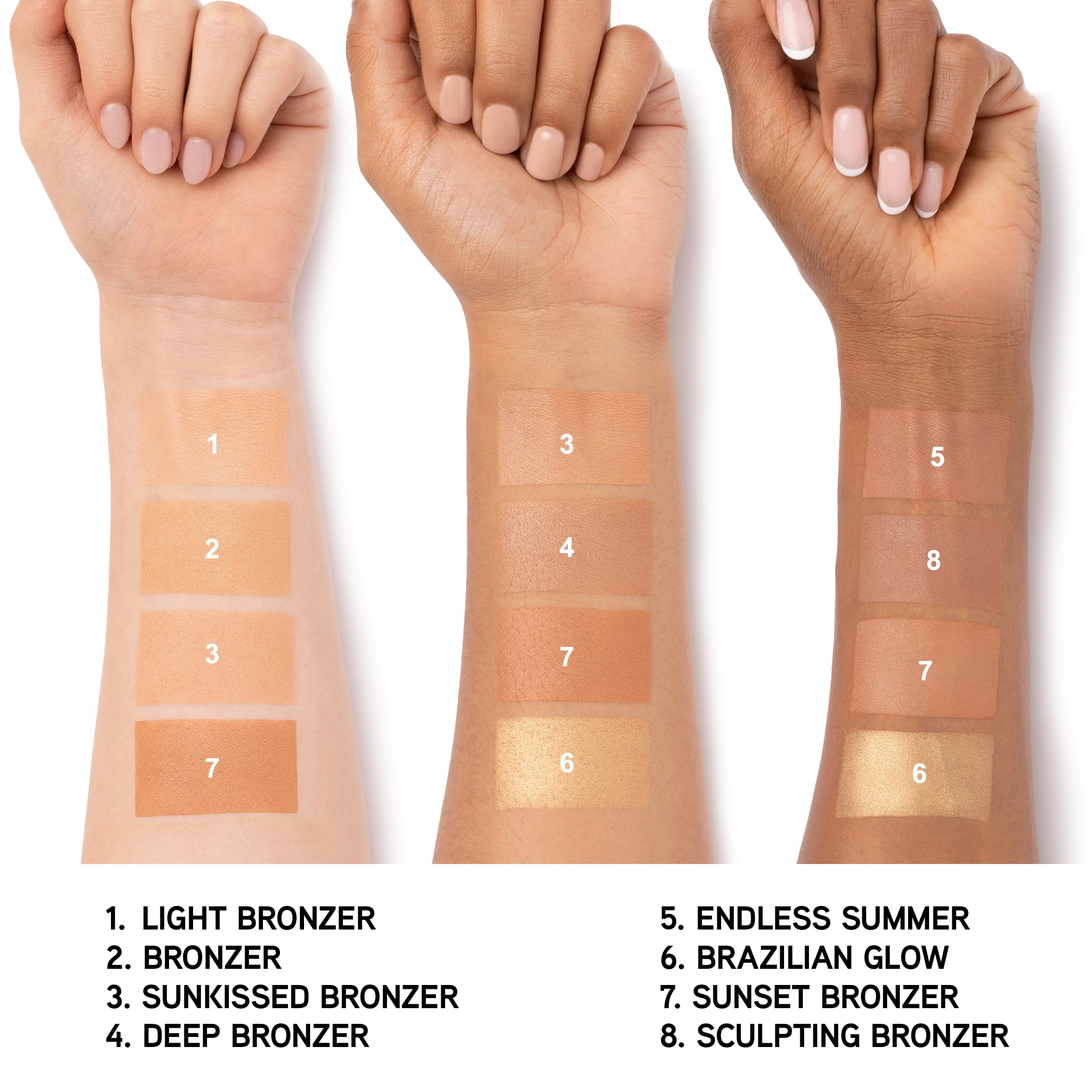 Bronzer Murumuru para piel sensible con acabado sedoso.