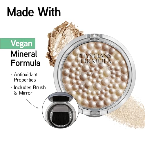 Physicians Formula acabado luminoso con perlas mineral suave para pieles sensibles