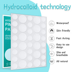 PICCircuit parche hidrocoloide, textura suave ideal para uso nocturno en la piel.