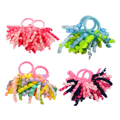 Lazos coloridos de PIDOUDOU para peinados infantiles fáciles y duraderos