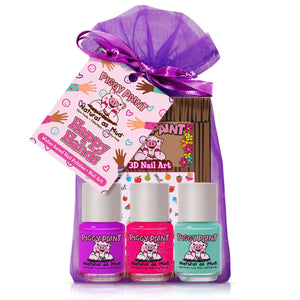 Conjunto Piggy Paint: paleta de esmaltes para colores vibrantes y seguro para uñas.